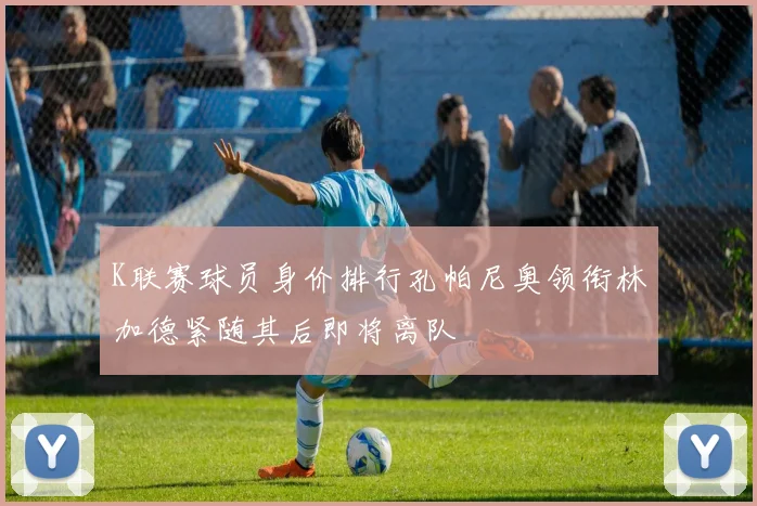 K联赛球员身价排行孔帕尼奥领衔林加德紧随其后即将离队